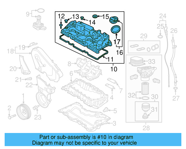 Drain Plug 06L-103-801 - View 27
