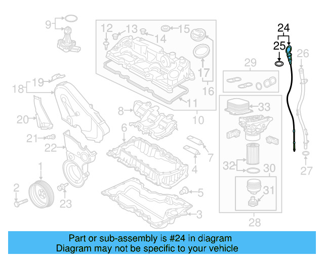 Dipstick 04L-115-611-K - View 10