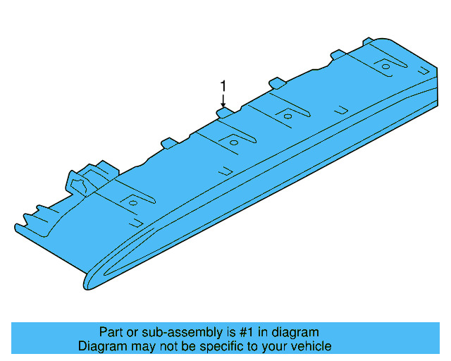 High Mount Lamp 5N0-945-097 - View 4