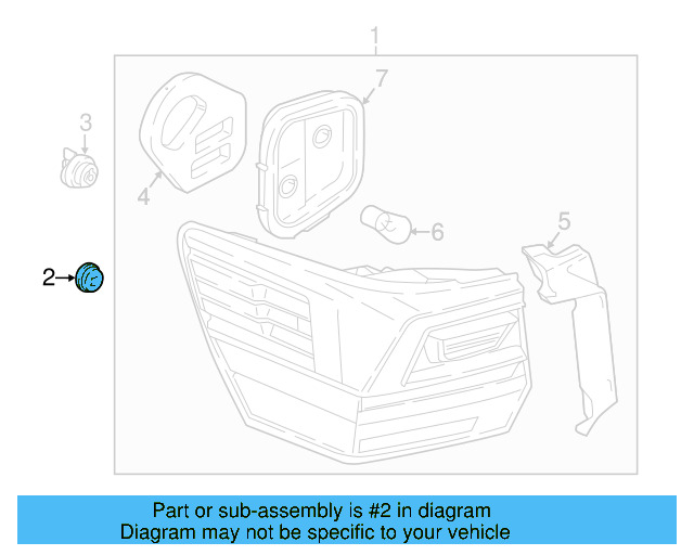 Tail Lamp Mount 3CN-945-229 - View 13