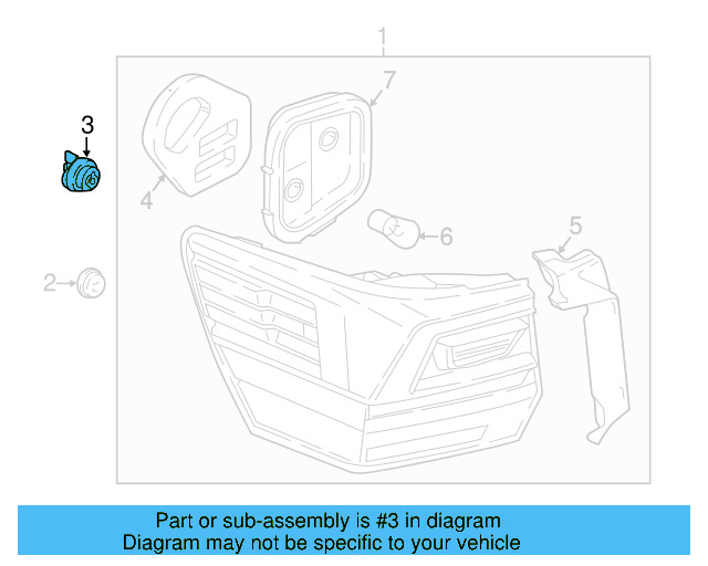 Tail Lamp Nut 5TA-945-300 - View 12