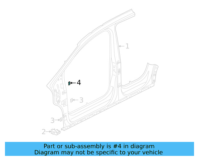Upper Bracket 11A-810-423 - View 3