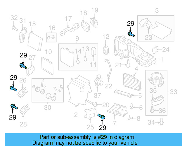 Fan & Motor Screw N-104-241-02 - View 22