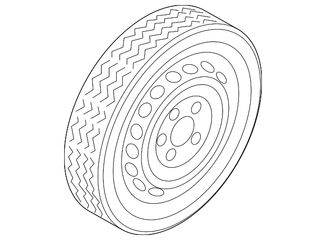 Spare Wheel 5G0-601-011 - View 14
