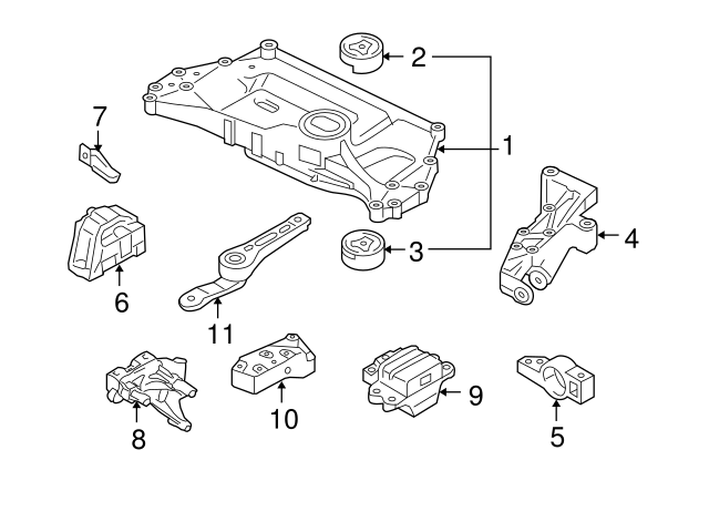 Support Bracket 06J-199-207-P - View 19