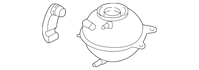 Engine Coolant Reservoir 1J0-121-407-F - View 23