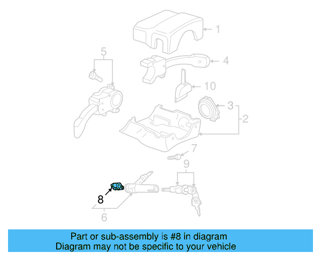 Ignition Switch 4B0-905-849 - View 32
