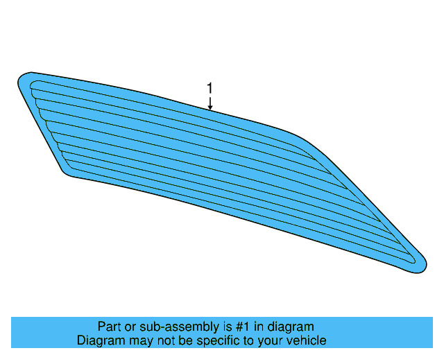 Back Glass 3B5-845-051-P - View 6