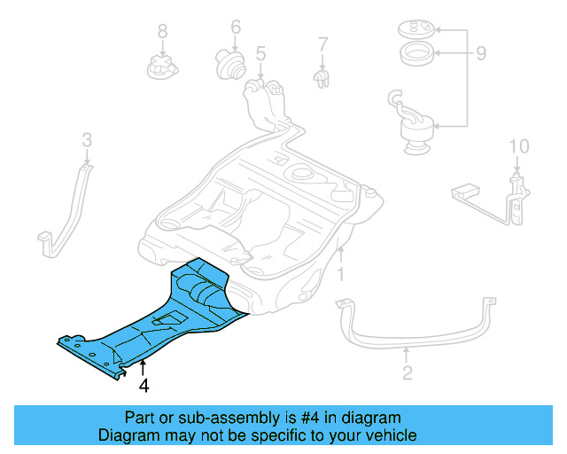 Skid Plate 8E0-201-781-B - View 2