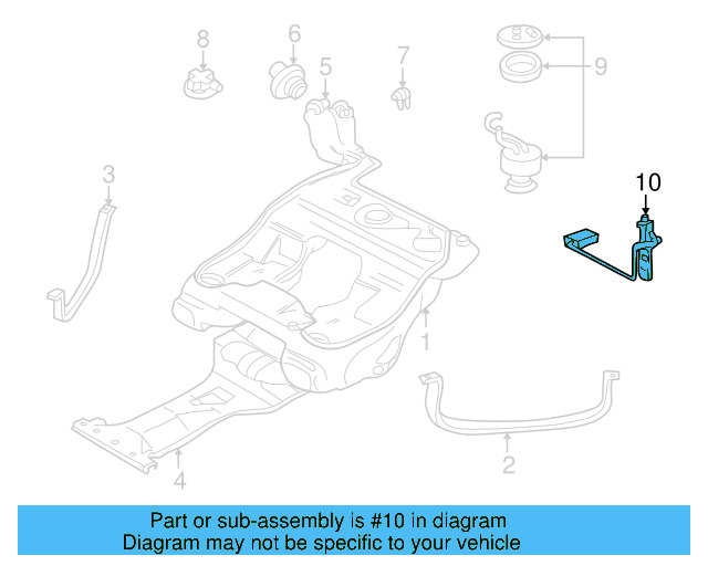 Fuel Tank Sending Unit 4B0-919-673-AN - View 3