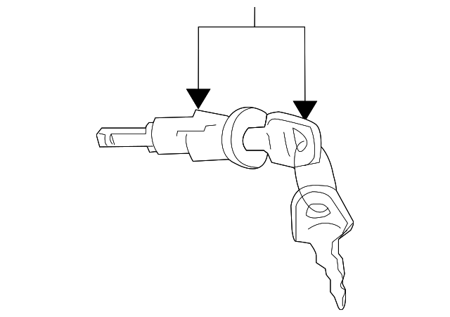 Cylinder & Keys 4D0-905-855-G - View 14