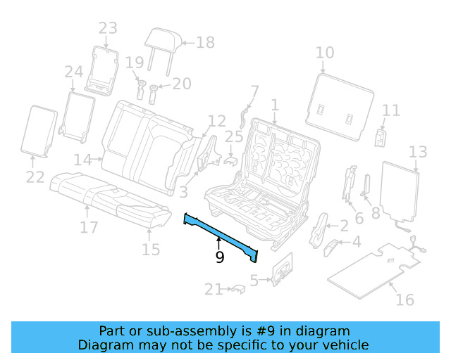 Seat Back Heater 3CM-963-567 - View 3