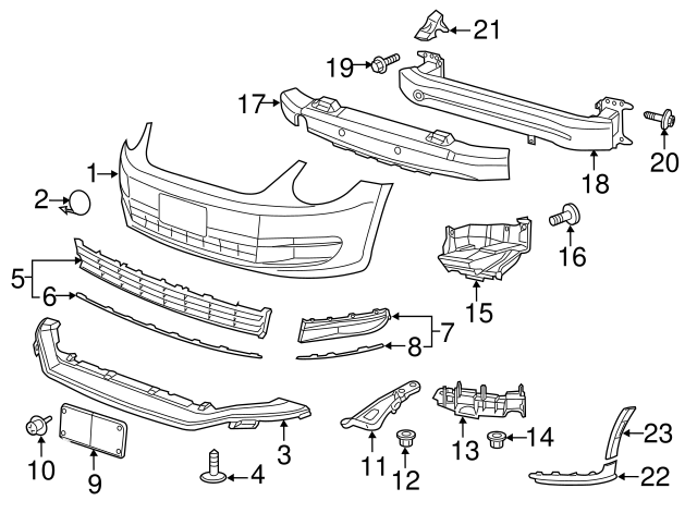 License Bracket Rivet N-038-549-4 - View 65