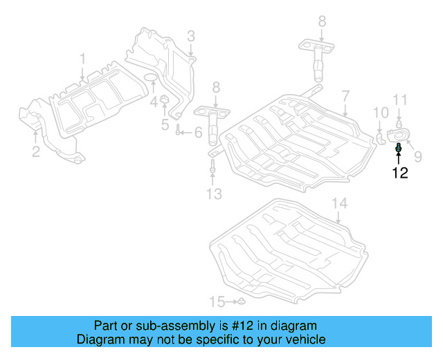 Skid Plate Screw N-100-704-03 - View 4