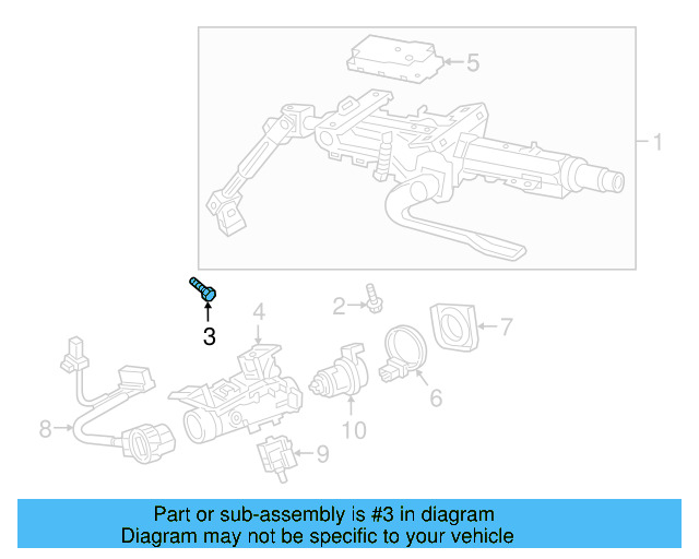 Column Assembly Lower Bolt N-010-335-13 - View 23