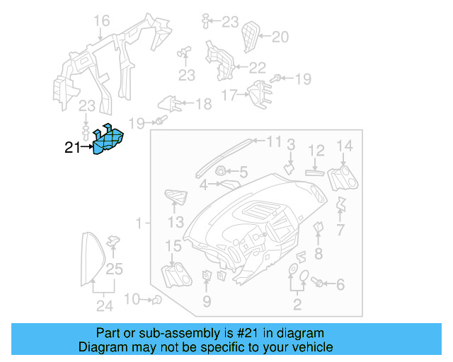 Deform Element 5N0-857-889-A - View 3