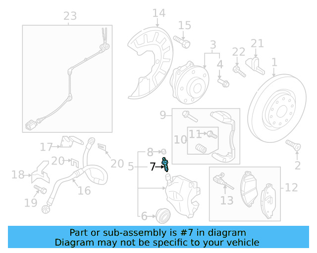 Bleeder Valve 1K0-615-273-C - View 30