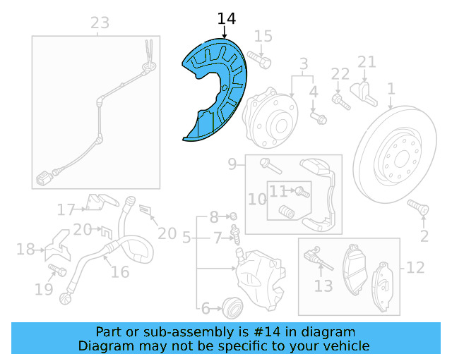 Splash Shield 5Q0-615-311-G - View 9