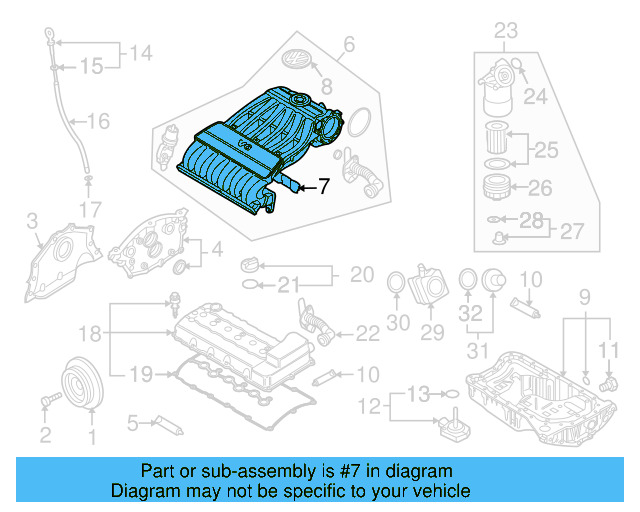 Manifold Gasket 03H-133-237-D - View 5