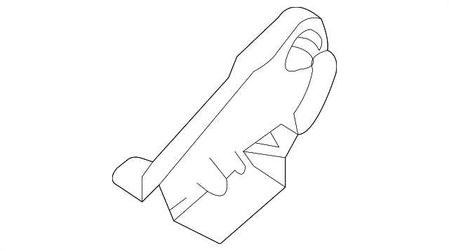 Hood Lift Support Bracket 1C0-823-401-B - View 3