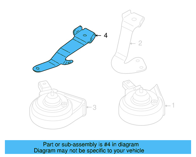 Bracket 1K0-951-182-H - View 7