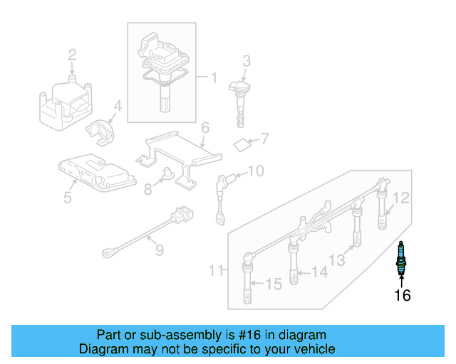 Spark Plug 101-905-600-C - View 21