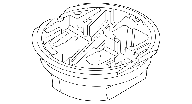 Trunk Floor Storage Box 1J0-012-115-AF - View 3