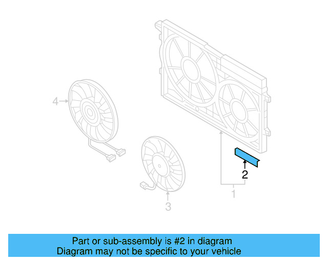 Radiator Shutter Assembly 1K0-121-223 - View 63