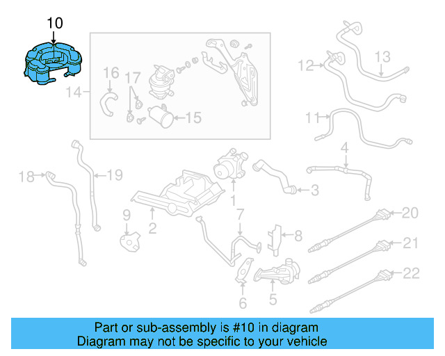 Vapor Canister 1K0-201-797-C - View 4