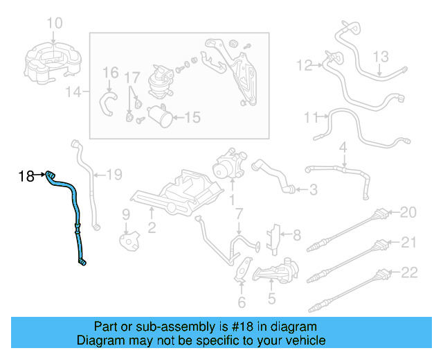 Hose 1K0-906-272 - View 6