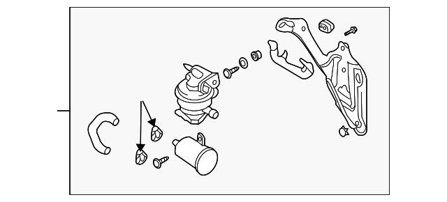 Evaporative Emissions System Leak Detection Pump 1K0-906-201-D - View 19