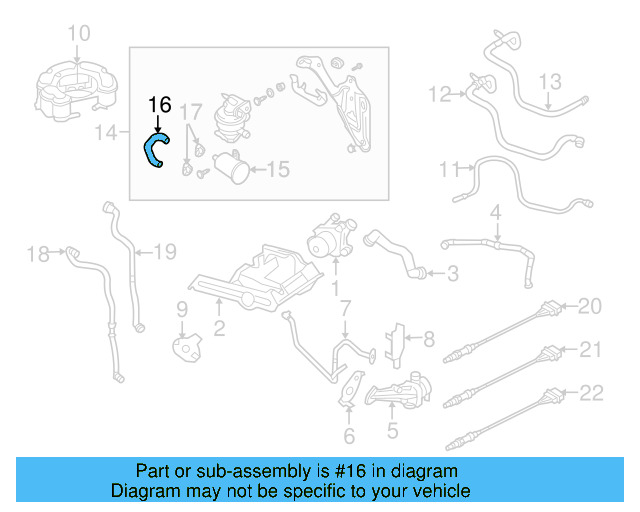 Hose 1K0-906-272 - View 5