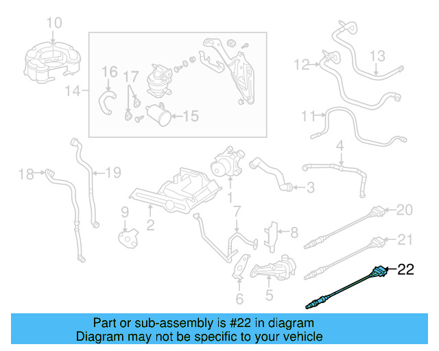 Oxygen Sensor 1K0-998-262-N - View 10