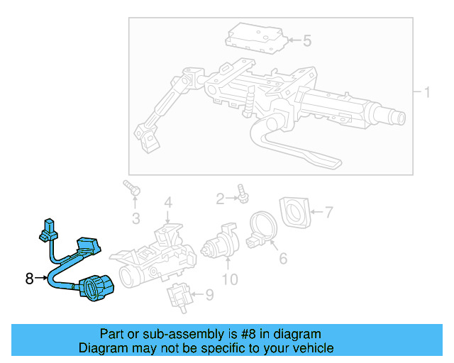 Ignition Switch 5Q0-905-849-C - View 8