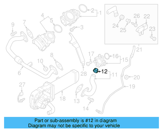 Pipe Grommet 03L-133-821 - View 10