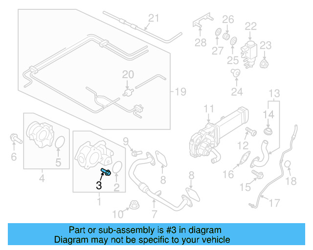 Exhaust Manifold Lock Nut N-908-946-01 - View 101