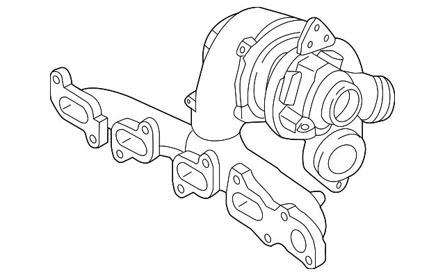 Exhaust Manifold 04L-253-020-P