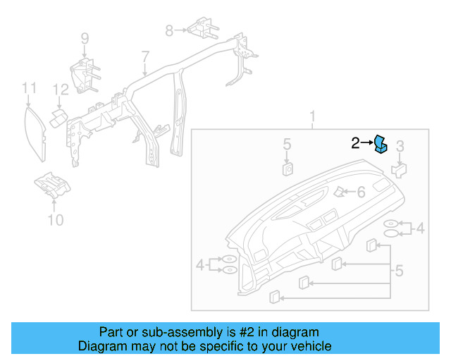 Bracket 1K1-857-022-D - View 61