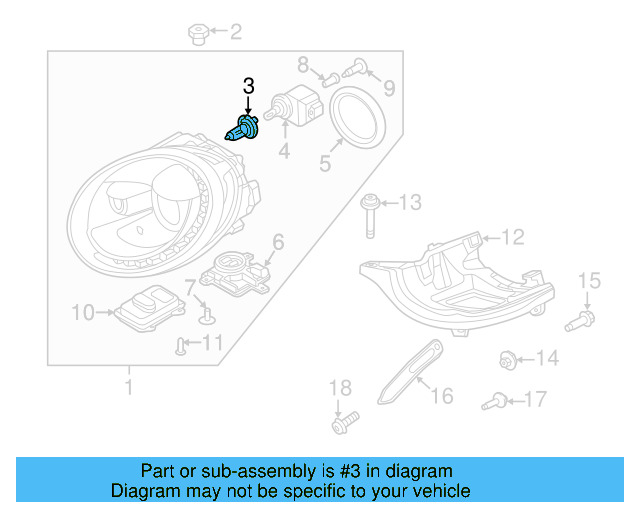Hid Bulb 8R0-941-235 - View 8