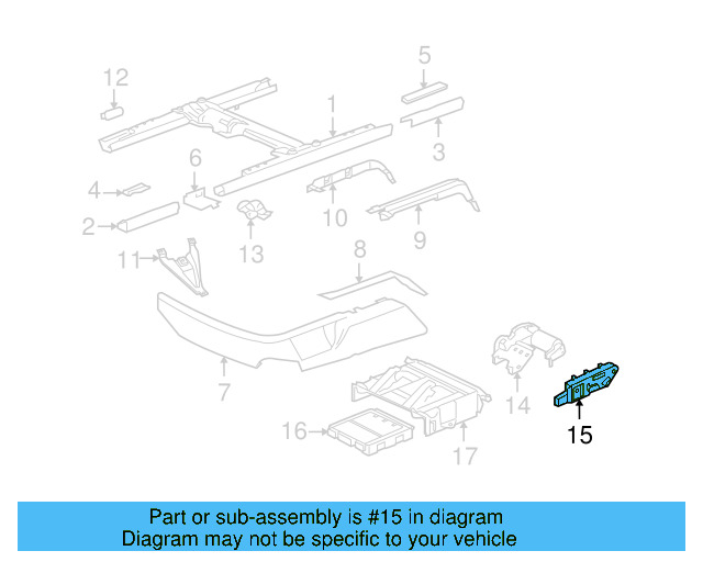 Seat Switch 3D0-959-765-M-01C - View 5