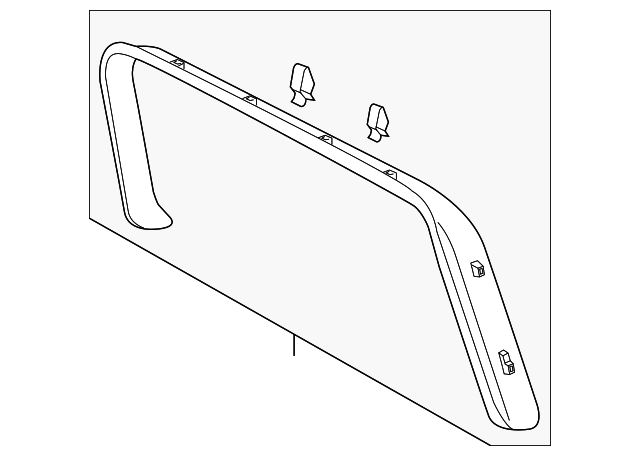 Upper Trim 7P6-867-603-D-82V - View 5