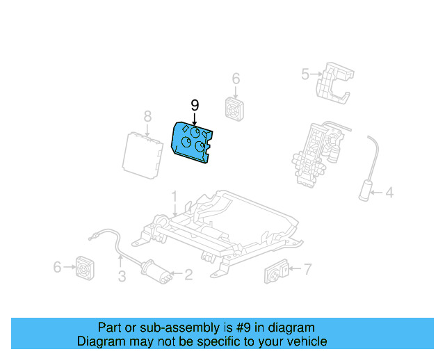 Control Module Mount Bracket 3D0-959-115-C - View 2