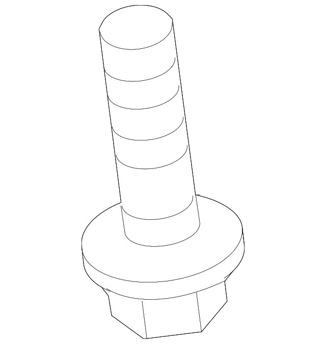 Mount Bracket Rear Bolt N-105-695-01 - View 24