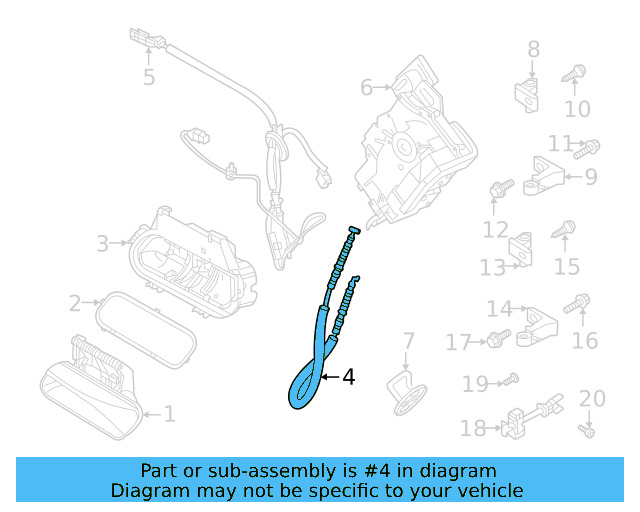 Cable 11A-837-017-A - View 4