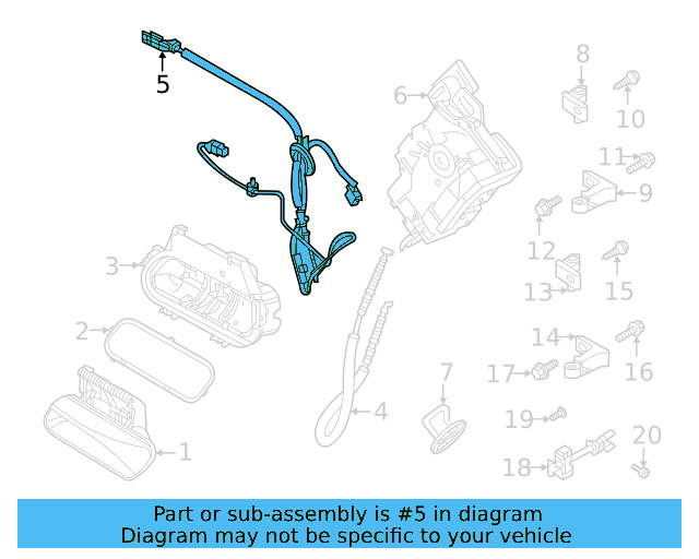 Cable 11A-837-017-A - View 5
