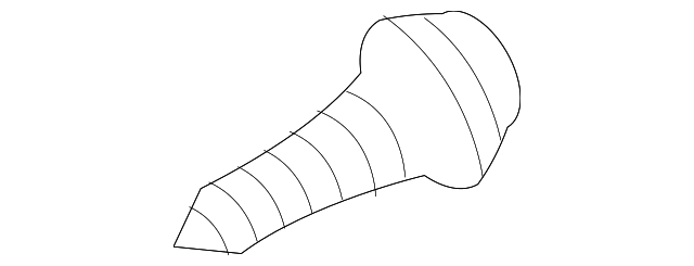 Upper Hinge Mount Bolt N-912-477-01 - View 3