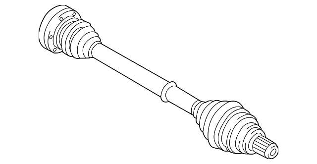 Axle Assembly 5C0-407-272-AE