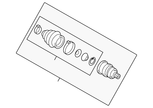 Outer Joint Assembly 5C0-498-099-D - View 12