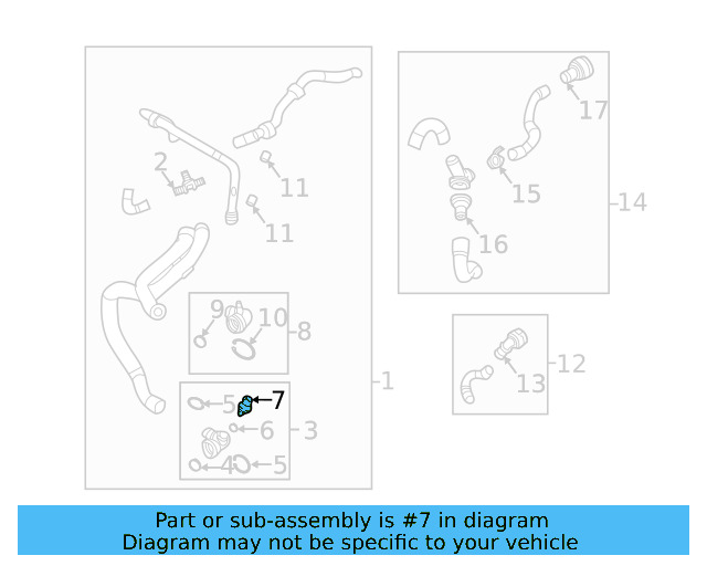 Temp Sensor 06A-919-501-A - View 8