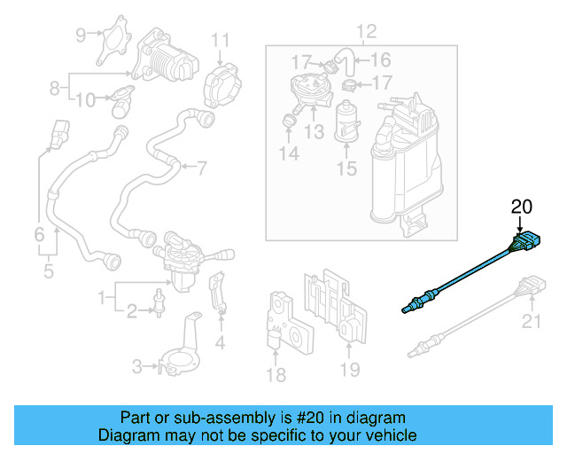 Oxygen Sensor 06K-906-262-CS - View 9